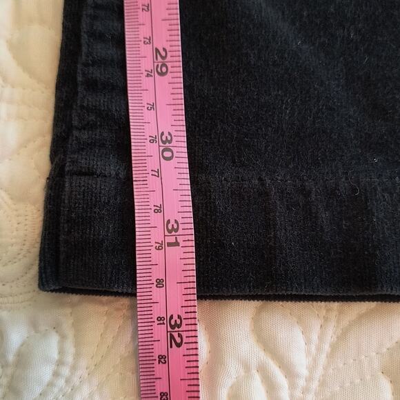 Express Corduroy Pants Women's Size 4 Black Bootcut Mid Rise Pockets Dress Pant - Picture 10 of 13